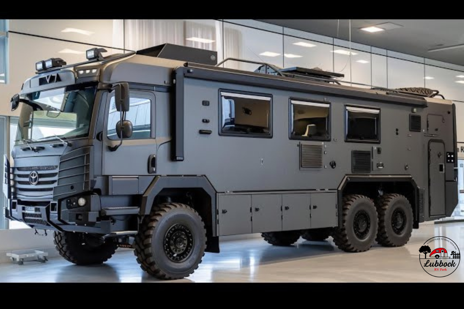 Toyota Sprinter 6×6 Armored Camper